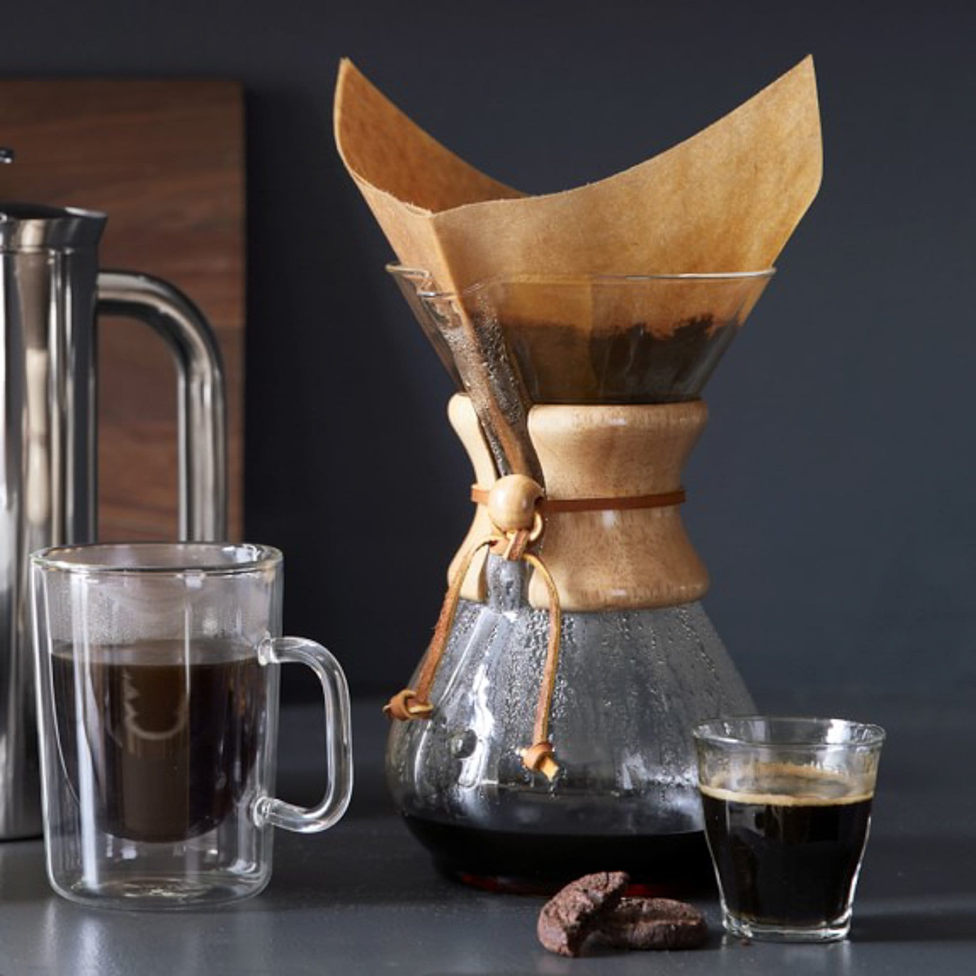 Hario Kavos ruošimo prietaisas Chemex kavos indas 6 CUP, 900 ml