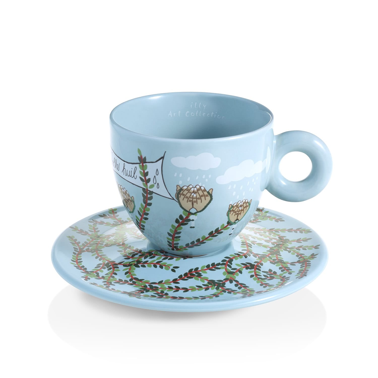 ILLY iAC Petersen espresso puodelis su lėkštute, 60 ml, 2026 illy