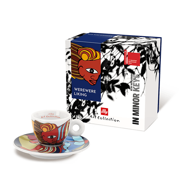 ILLY iAC Werewere espresso puodelis su lėkštute, 60 ml, 2026 illy