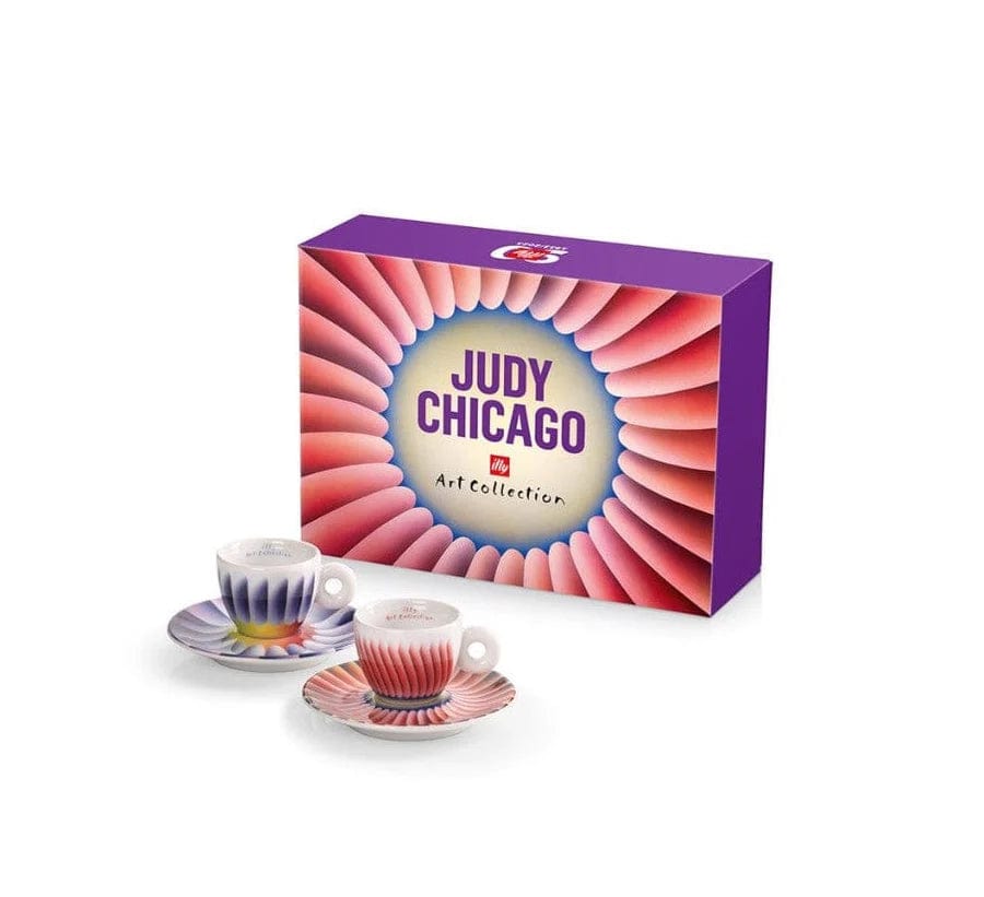 illy Dovanų rinkiniai Judy Chicago illy Art Collection 2 espresso puodeliai 2023 m.