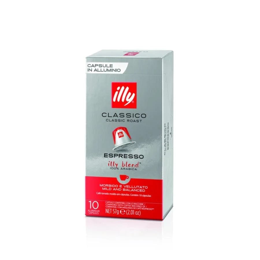 illy Kapsulės 1 pakuotė Kavos kapsulės Illy espresso Classico, Nespresso aparatams 10 vnt