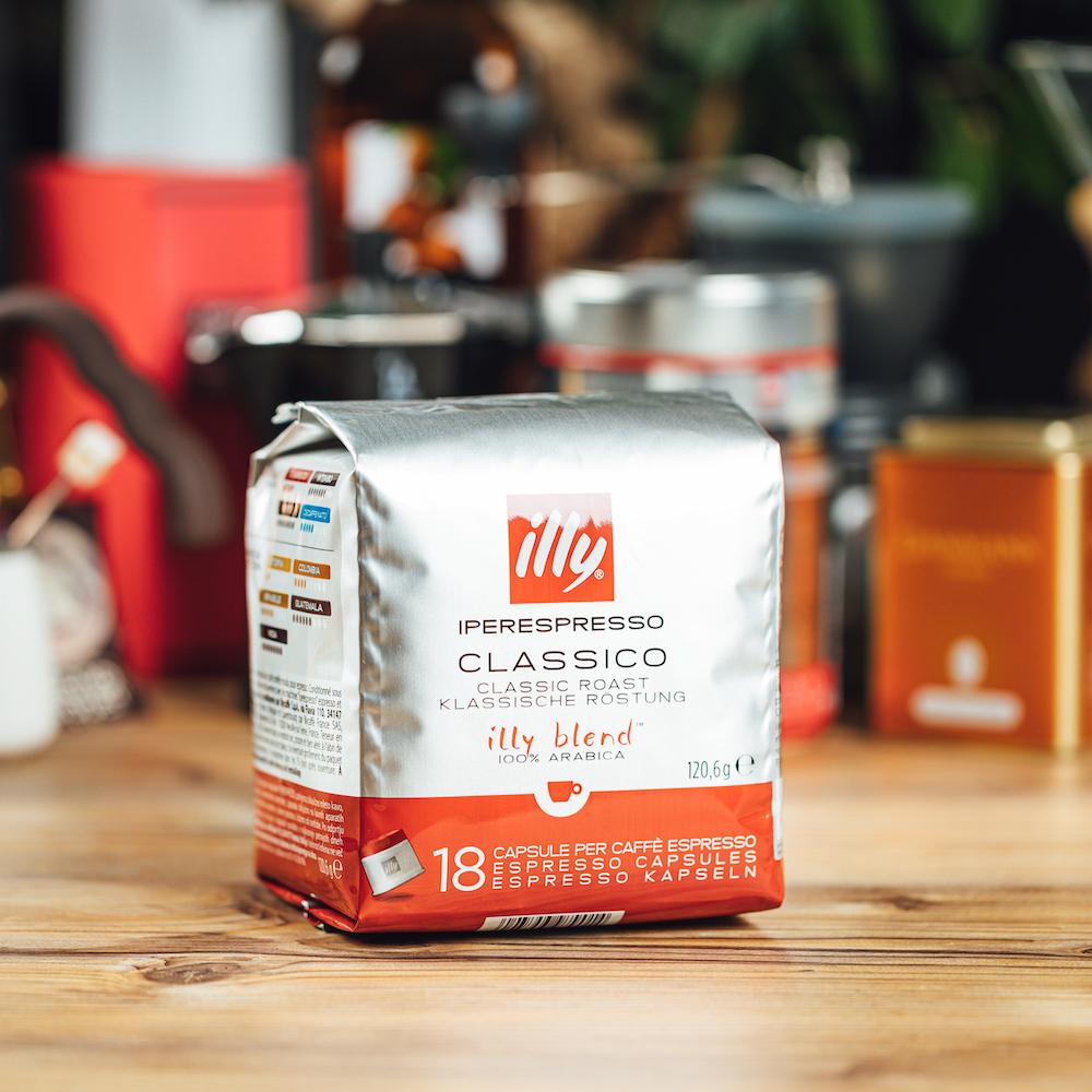 illy Kapsulės Kavos kapsulės illy IperEspresso - Classico, 18 vnt.