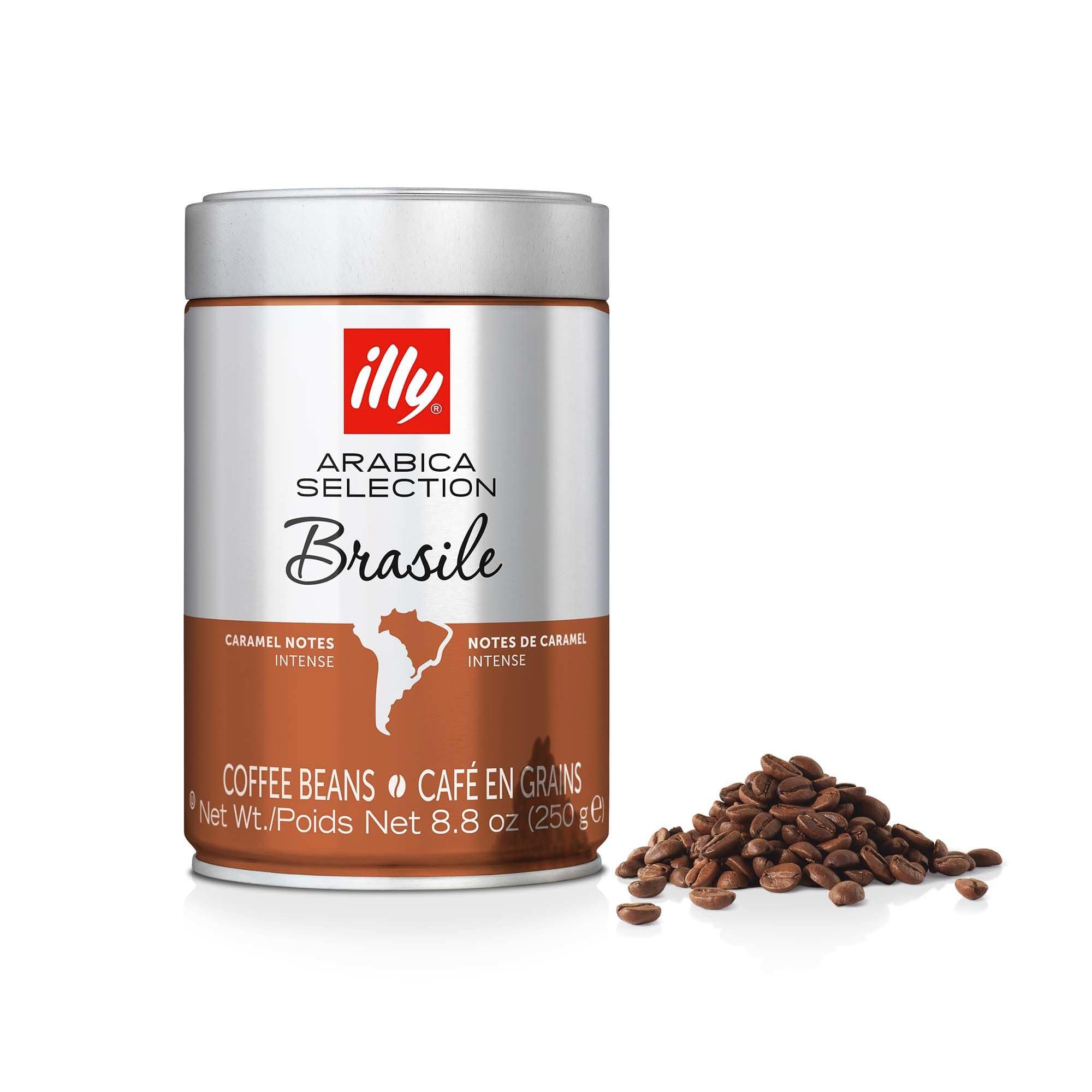 illy Kavos pupelės 1 gab Pupelių kava illy Arabica Selection Brazīlija, 250 g