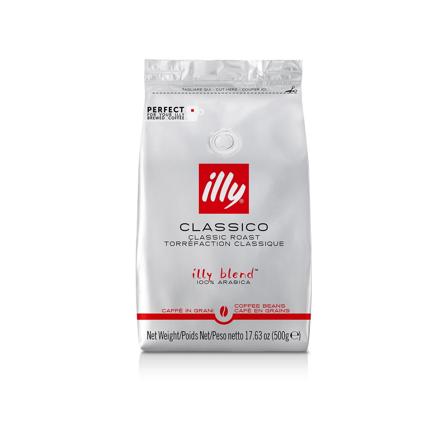 Kavos pupelės illy - Classico, 500 g illy