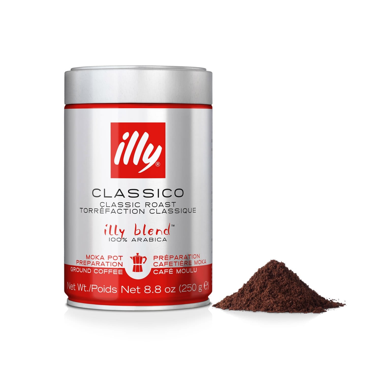 Malta kava illy, MOKA, 250g illy