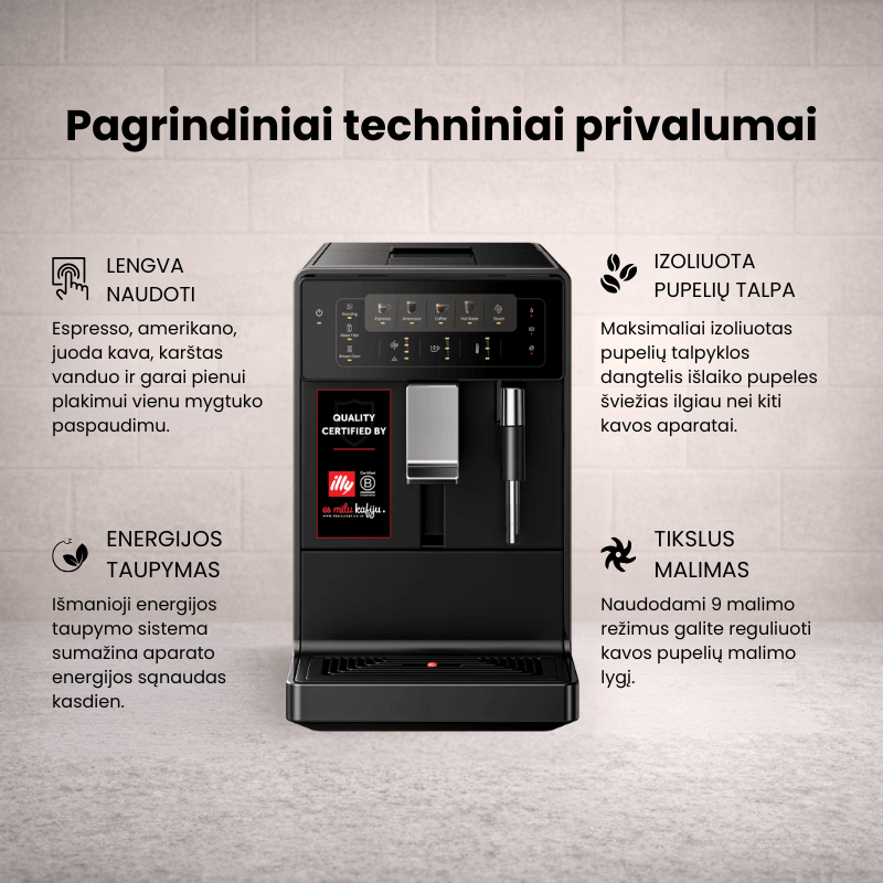 KALERM kavos pupelių aparatas A2 Kalerm