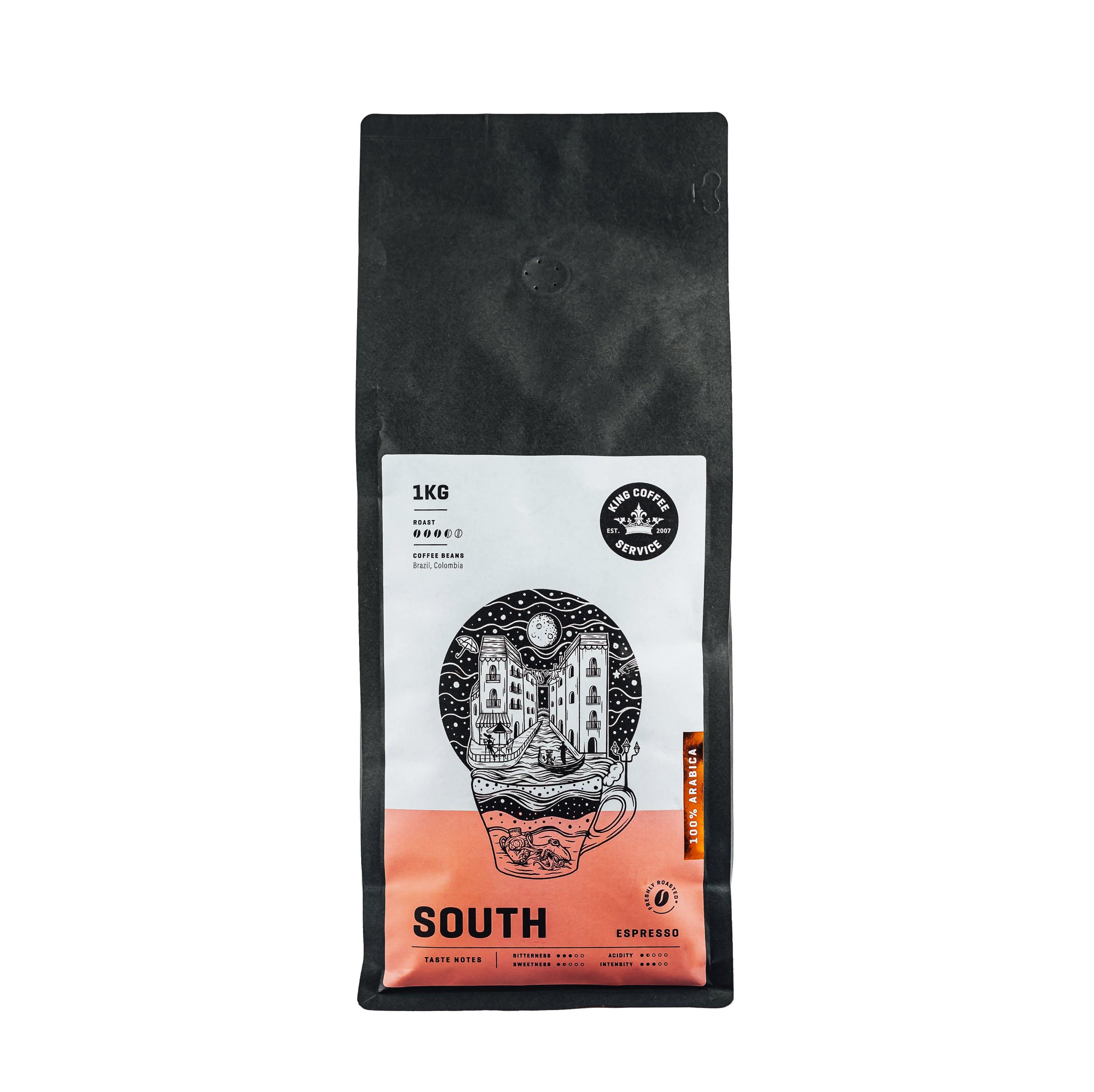 King Coffee Service Kavos pupelės Kavos pupelės Rocket Bean Roastery - SOUTH, 1kg