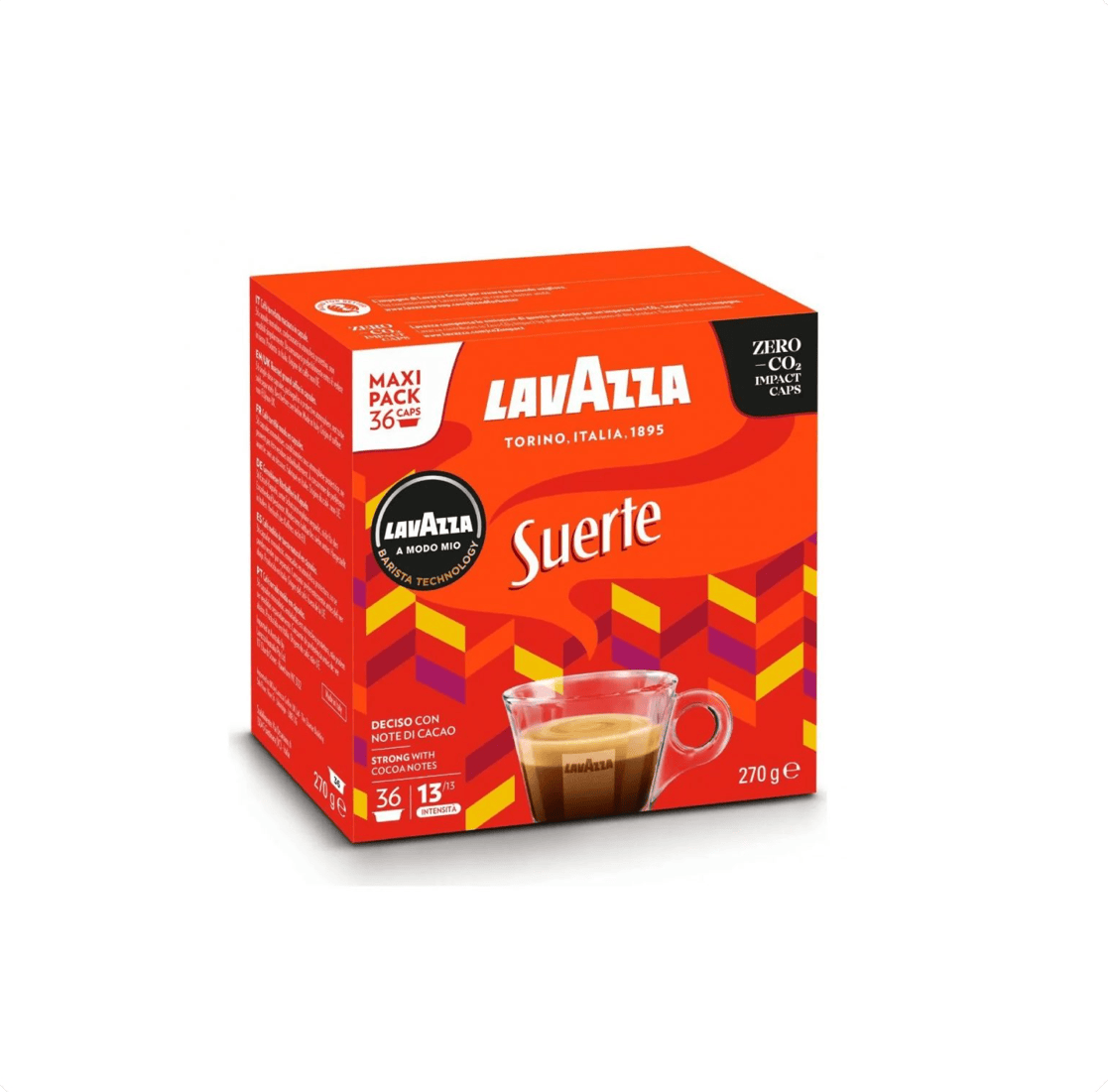 Kavos kapsulės Lavazza Modo Mio Suerte, 36 vnt. Lavazza