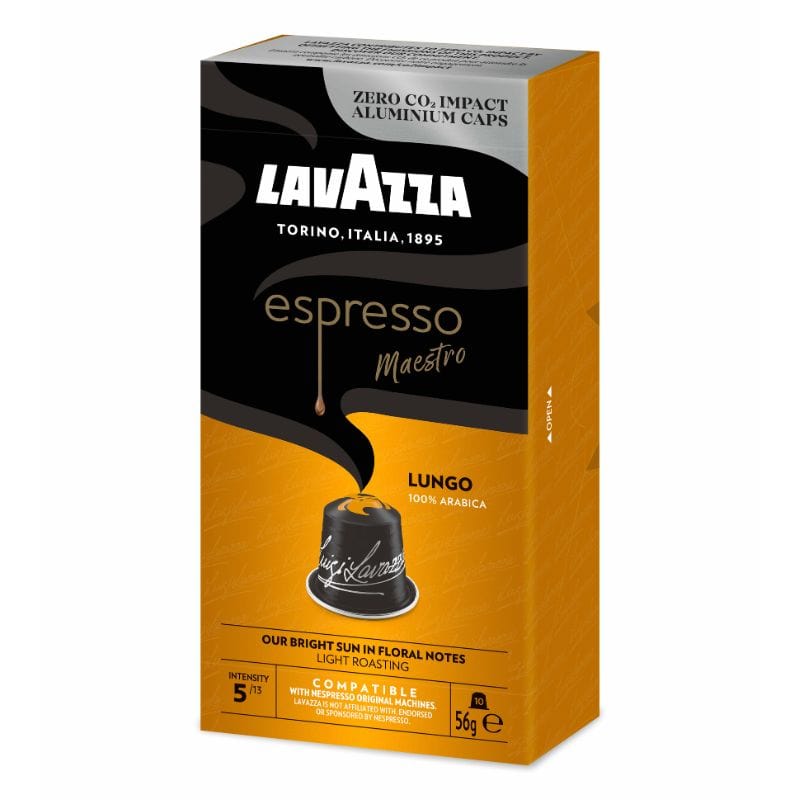 Lavazza Kapsulės Kavos kapsulės Lavazza Nespresso Lungo, 10 vnt.