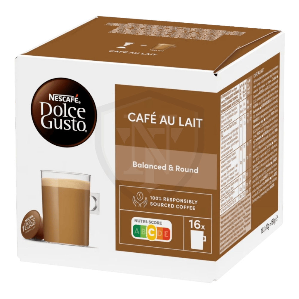 NESCAFÉ Dolce Gusto Café Au Lait kavos kapsulės, 16 vnt. Nescafe