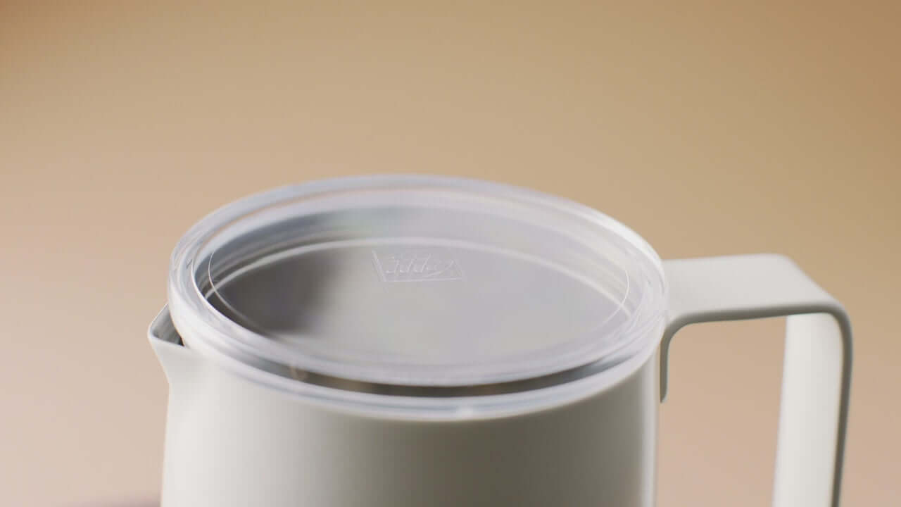 Pieno plakiklis illy Piero Lissoni, juodas, Aš Myliu Kavą