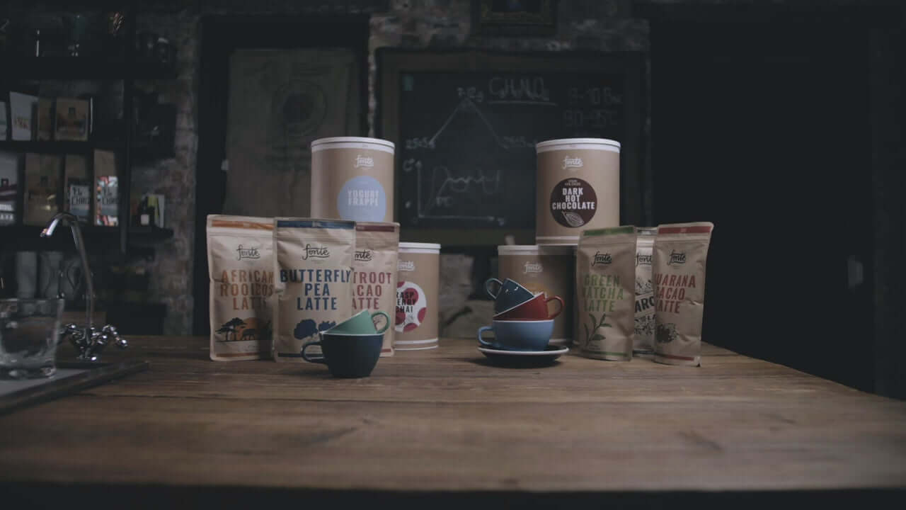 Gėrimų mišinys Fonte Beetroot Cacao Latte, 250 g, Aš Myliu Kavą
