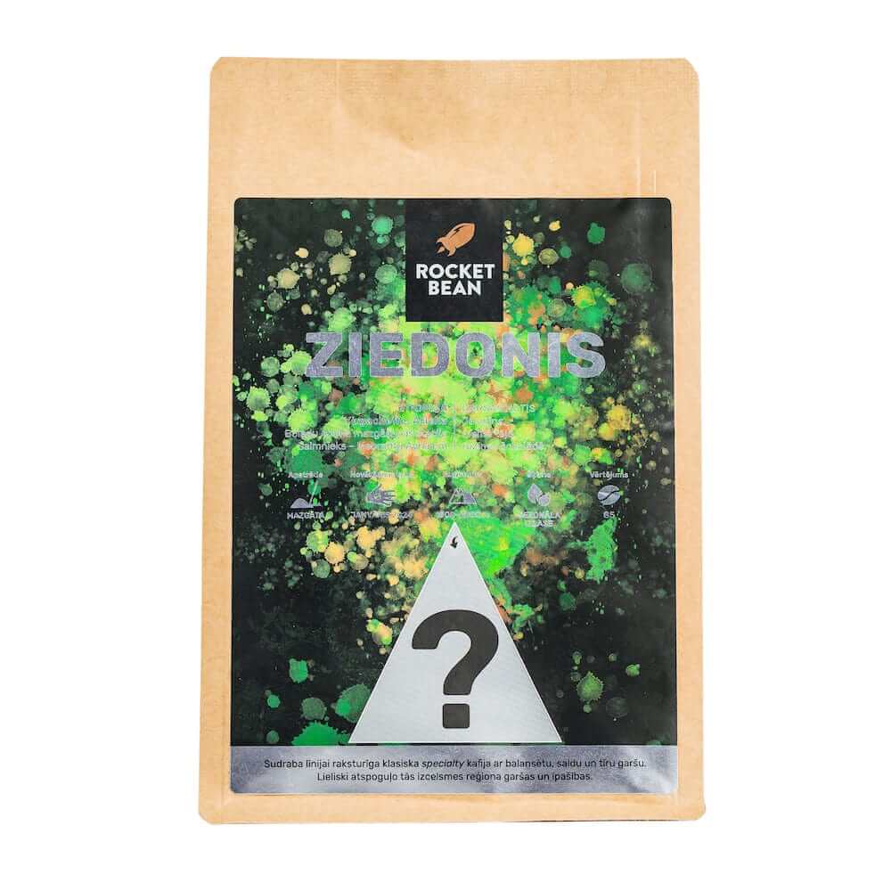 Kavos pupelės RBR Ziedonis, Etiopija Yirgacheffe Aricha, plautos, 200g Rocket Bean Roastery