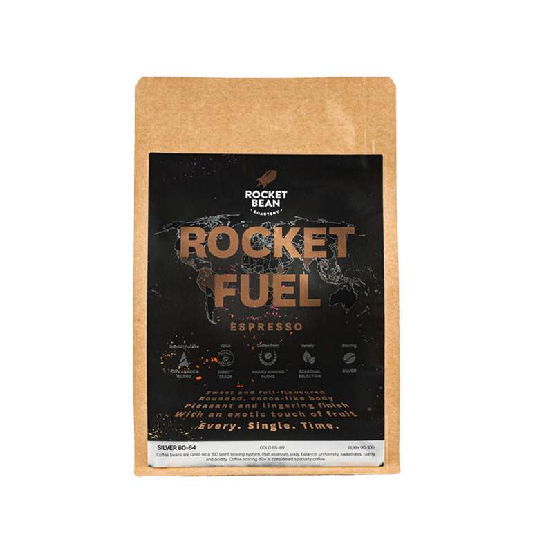 Rocket Bean Roastery Kavos pupelės 200gr Kavos pupelės Rocket Bean Roastery - Rocket Fuel, 200 g