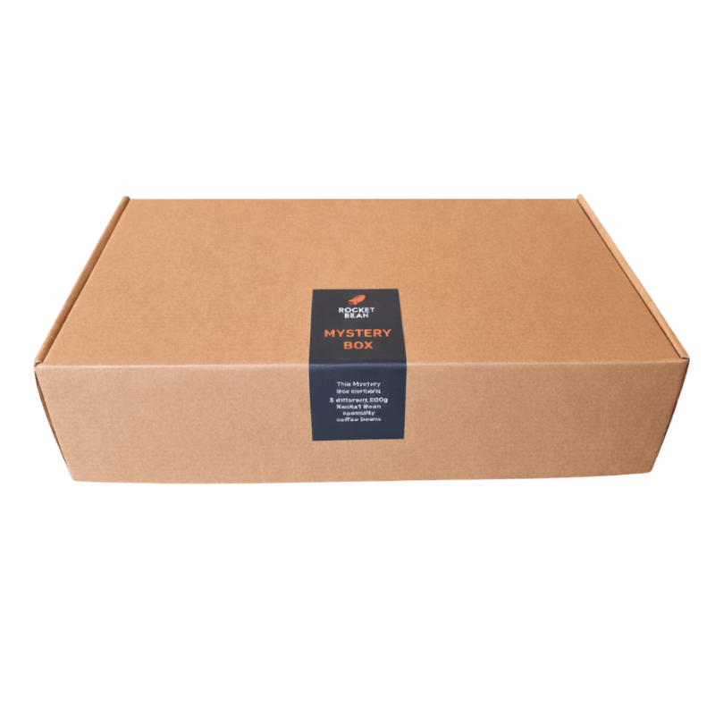 Rocket Bean Mystery Box, 3 × 200 g ypatingosios kavos pupelių Rocket Bean Roastery