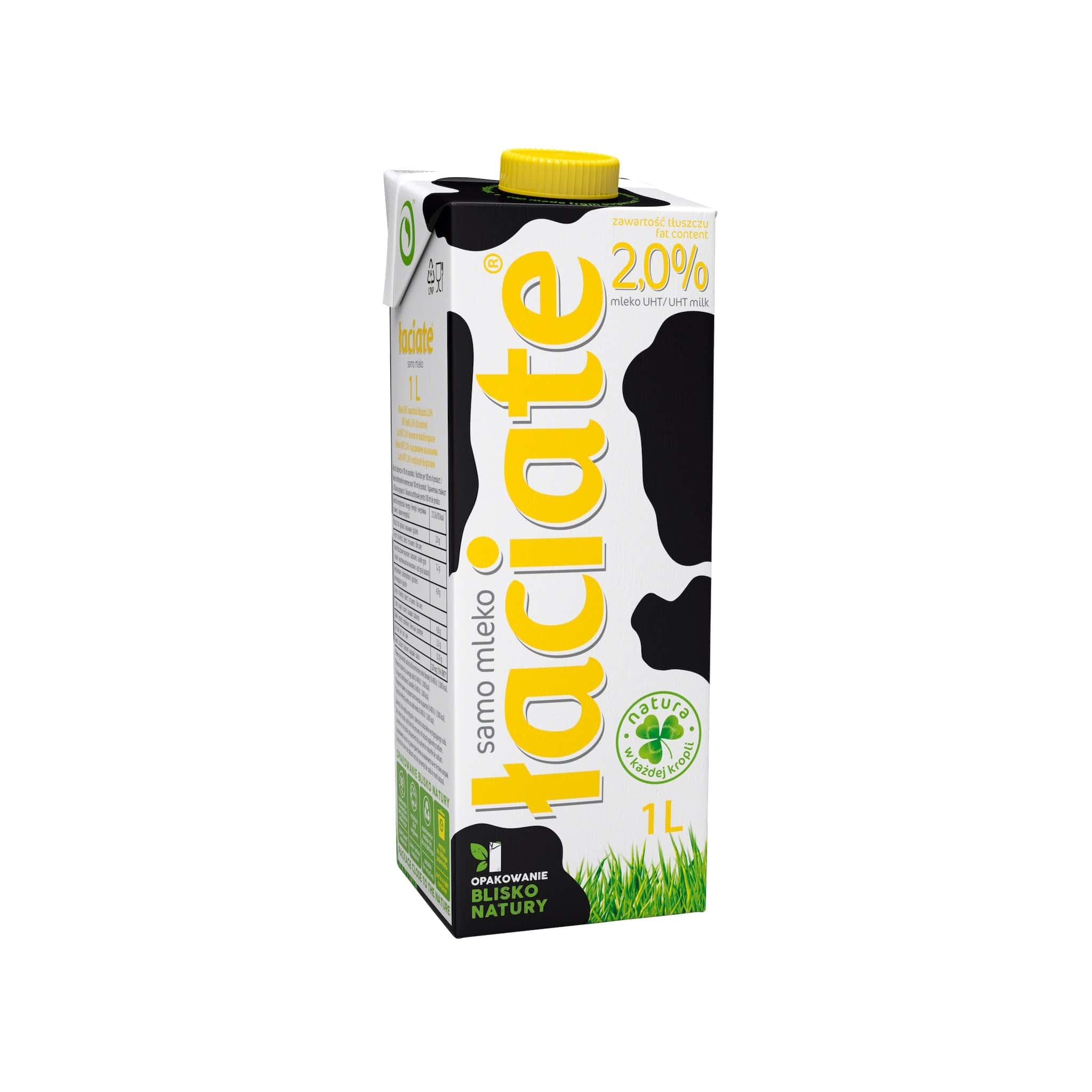 Sanitex Kavos priedai Pienas Laciate 2% rieb.