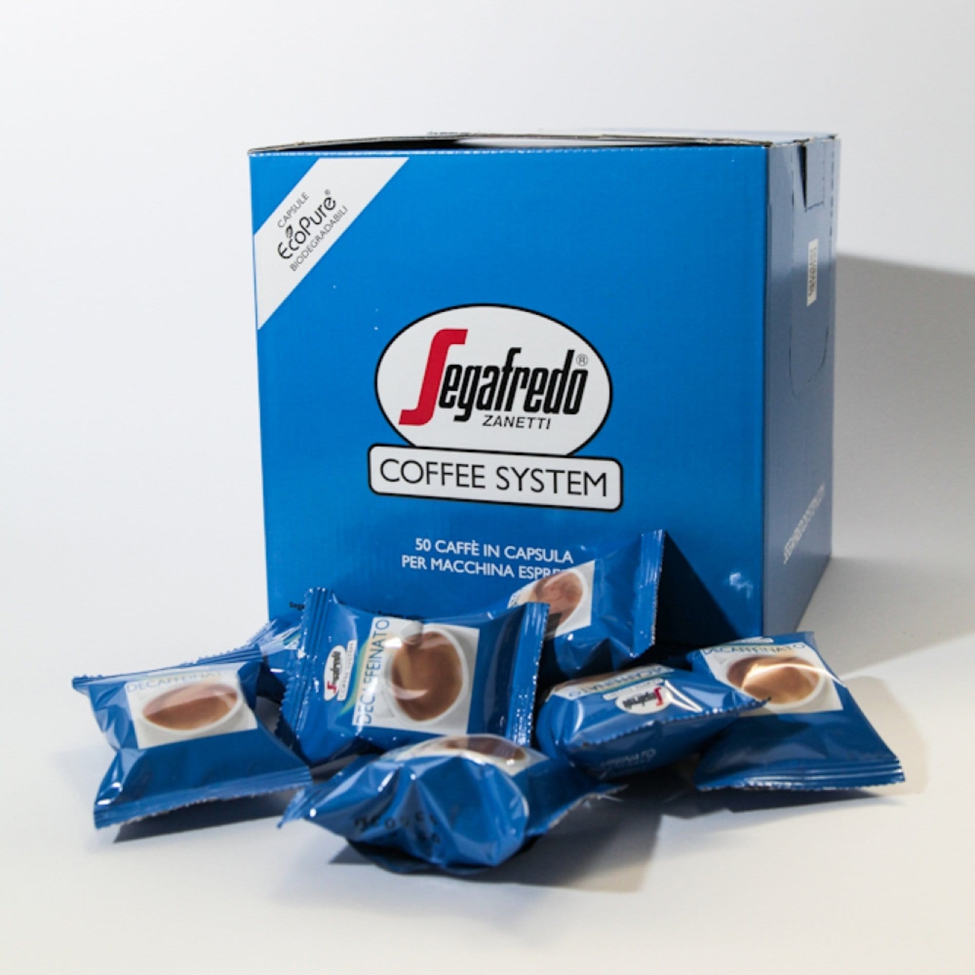 Segafredo Kapsulės Kavos kapsulės Segafredo be kofeino - Decaf, 10 x 6 g