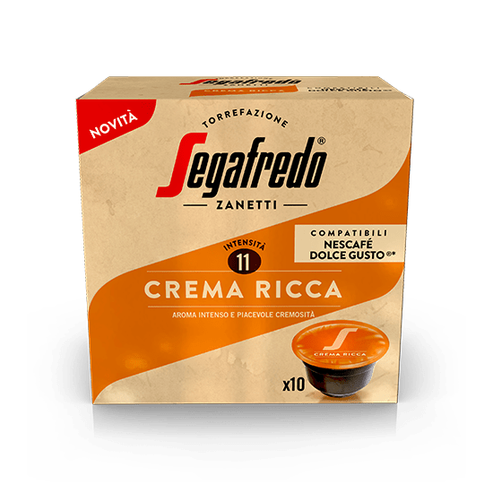 Segafredo Kapsulės Kavos kapsulės Segafredo DolceGusto - Crema Ricca 10 x 7,5 g