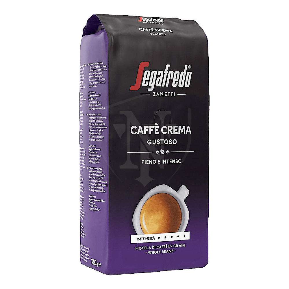 Kavos pupelės Segafredo Caffè Crema Gustoso 1 kg Segafredo