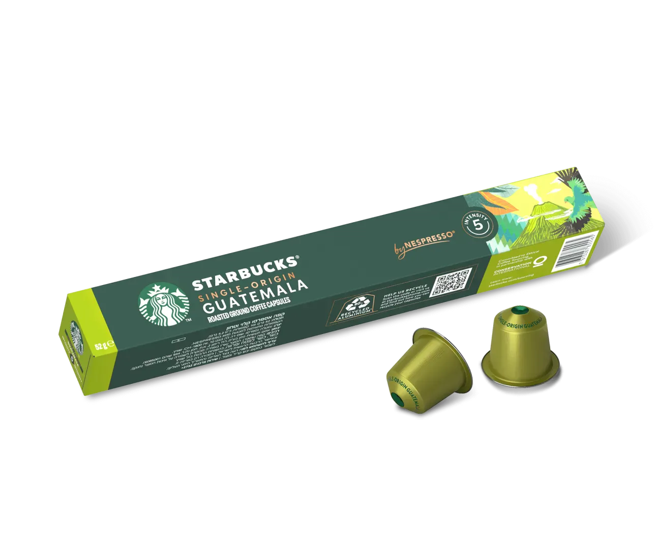 Kavos kapsulės Starbucks Nespresso Guatemala, 10 vnt.