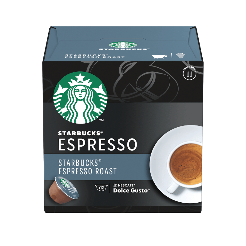 Starbucks Kapsulės Kavos kapsulės Starbucks Dolce Gusto - Espresso Roast, 12 vnt.
