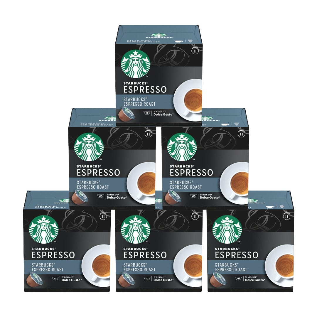 Starbucks Kapsulės Kavos kapsulės Starbucks Dolce Gusto - Espresso Roast, 6 x 12 vnt.