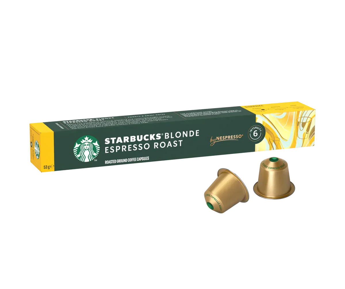 Kavos kapsulės Starbucks Nespresso Blonde, 10 vnt. Starbucks