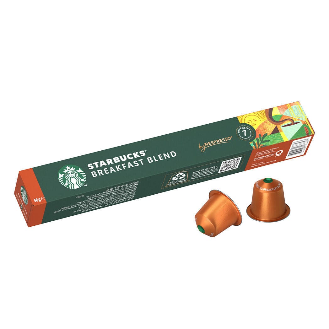 Kavos kapsulės Starbucks Nespresso Breakfast Blend, 10 vnt. Starbucks