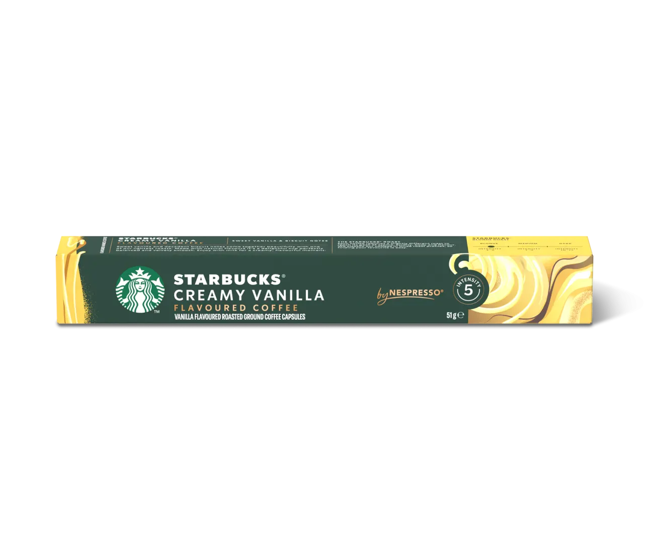 Kavos kapsulės Starbucks Nespresso Creamy Vanilla, 10 vnt. Starbucks