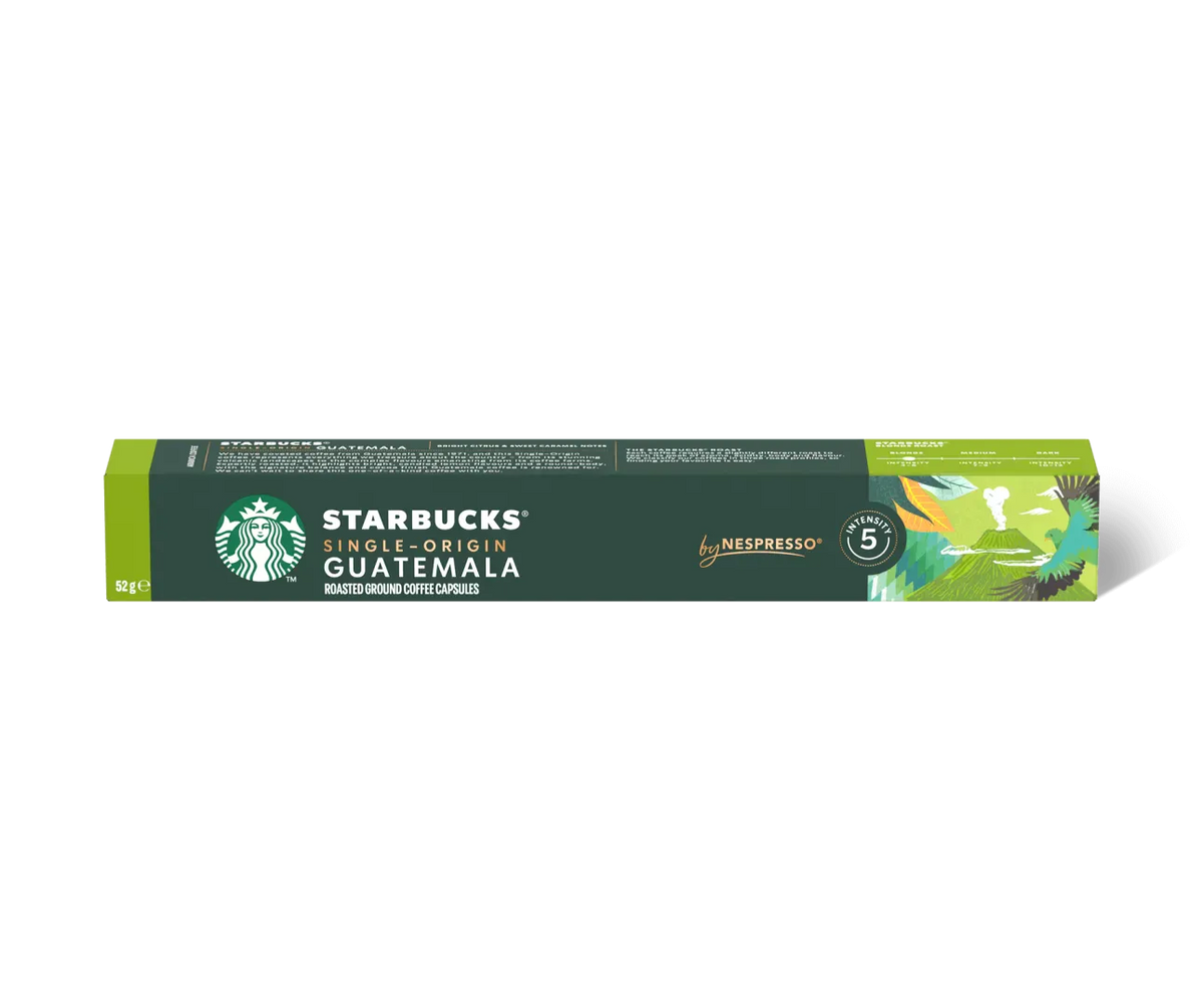 Kavos kapsulės Starbucks Nespresso Guatemala, 10 vnt. Starbucks